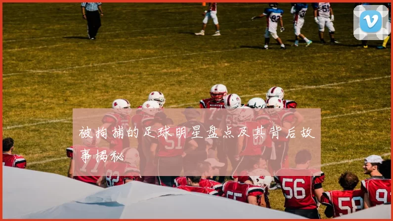被拘捕的足球明星盘点及其背后故事揭秘