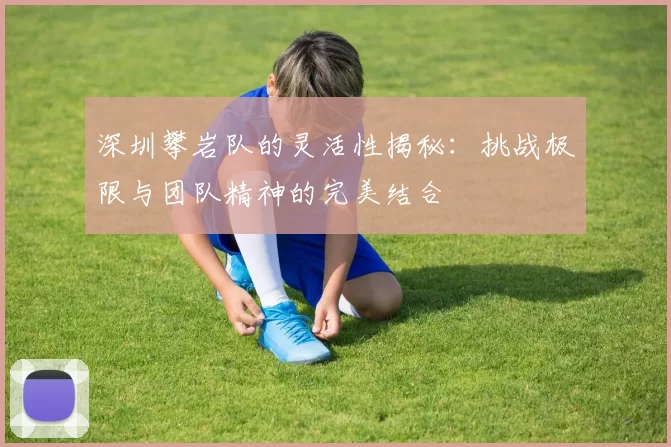 深圳攀岩队的灵活性揭秘：挑战极限与团队精神的完美结合