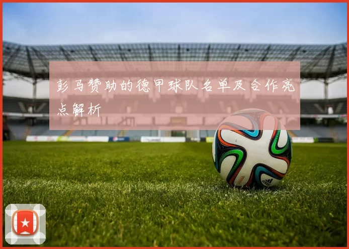 彭马赞助的德甲球队名单及合作亮点解析