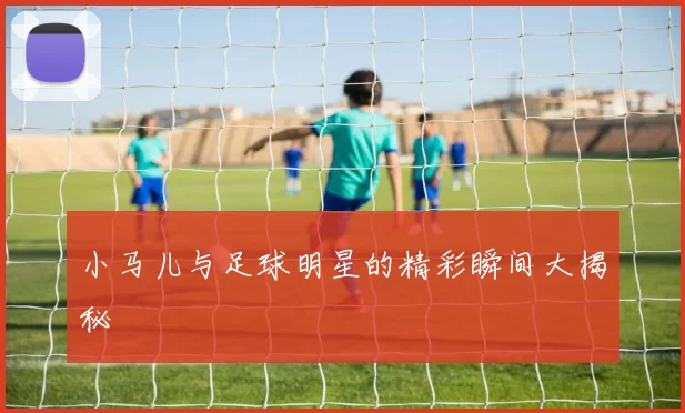 小马儿与足球明星的精彩瞬间大揭秘